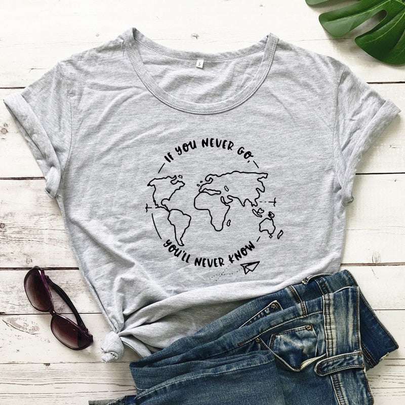 Never Go-Never Know T-shirt