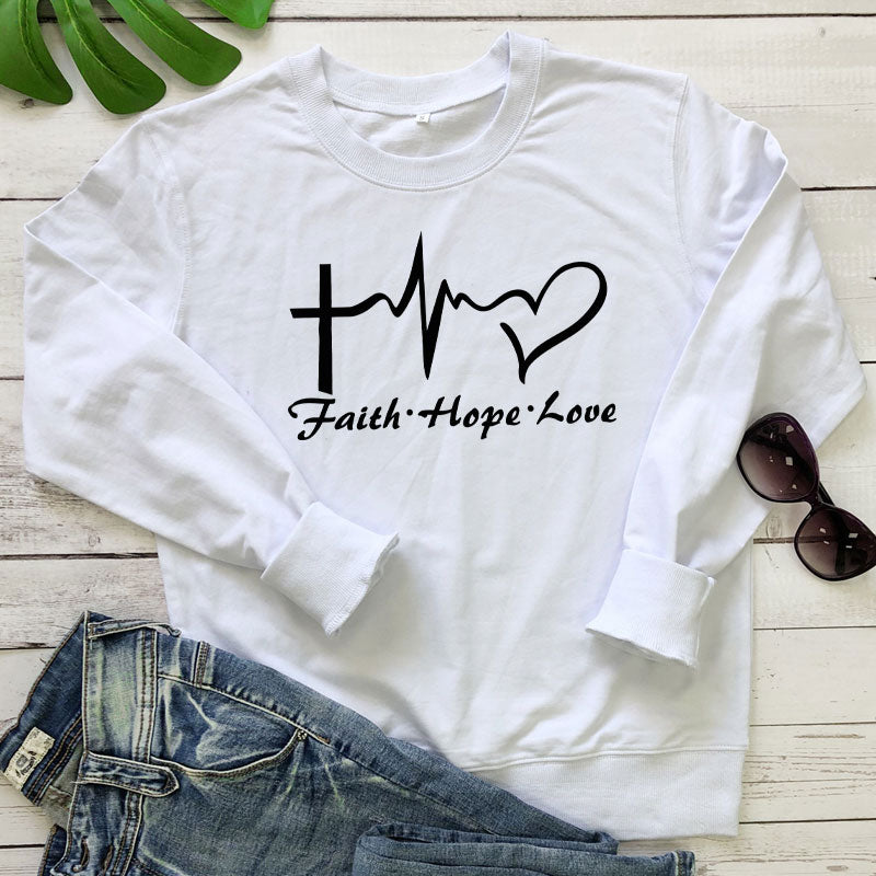 Faith Hope Love Sweatshirt
