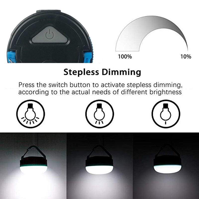 Rechargeable LED Tent Light