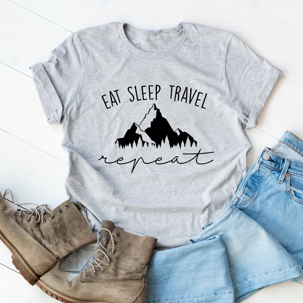 Eat Sleep Travel T-shirt