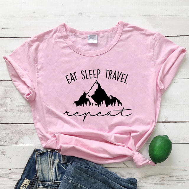 Eat Sleep Travel T-shirt