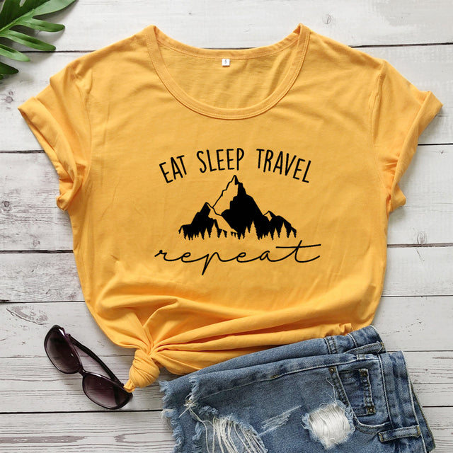 Eat Sleep Travel T-shirt