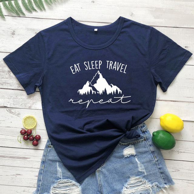 Eat Sleep Travel T-shirt