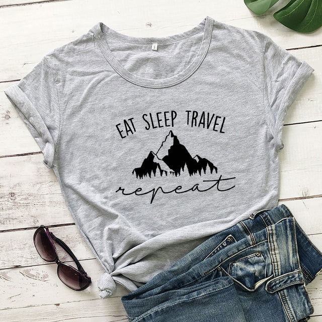 Eat Sleep Travel T-shirt