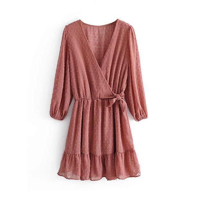 Lace Chiffon Dress