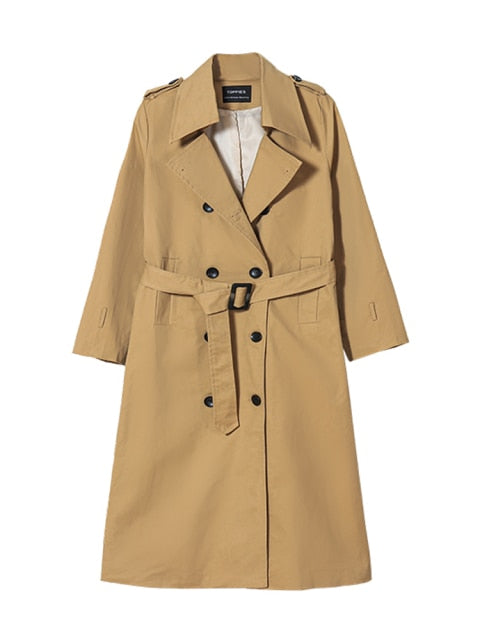 Spring Long Trench Coat
