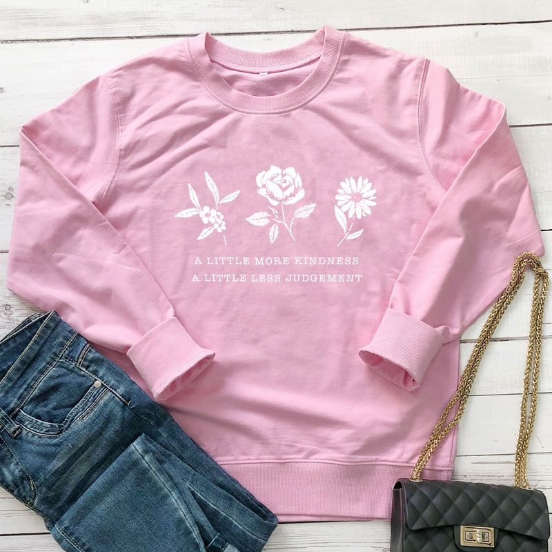Flower Save The Plant Sweatshirts