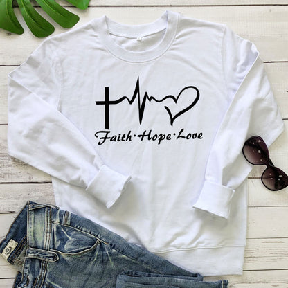 Faith Hope Love Sweatshirt