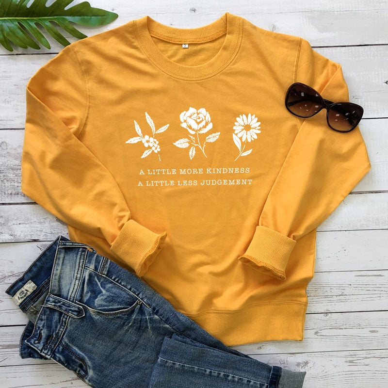 Flower Save The Plant Sweatshirts