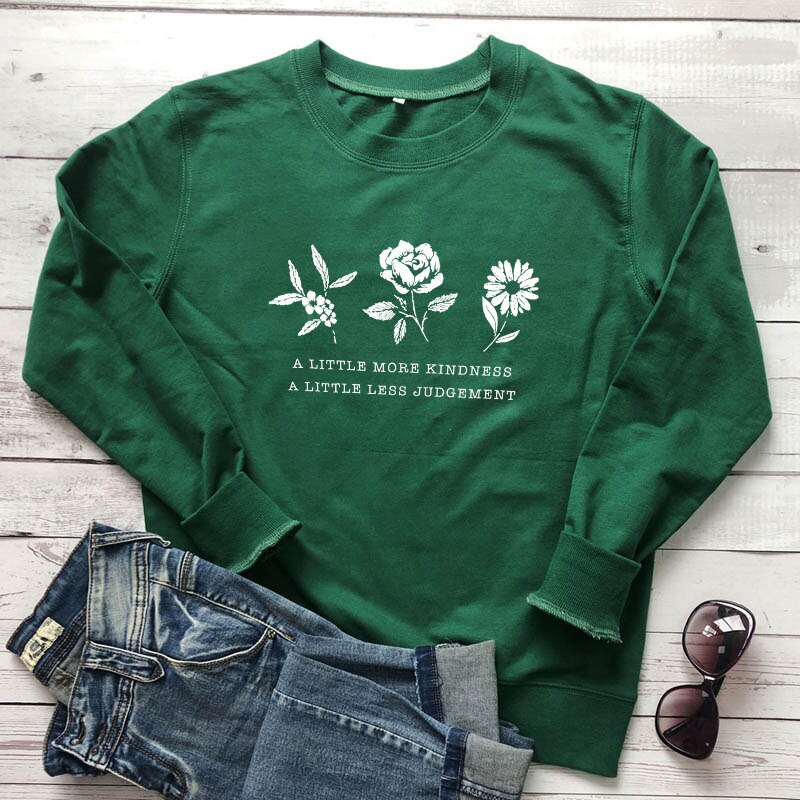 Flower Save The Plant Sweatshirts