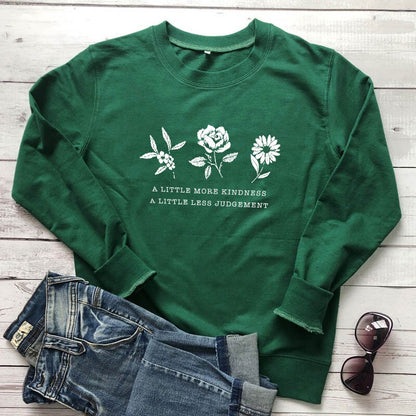 Flower Save The Plant Sweatshirts