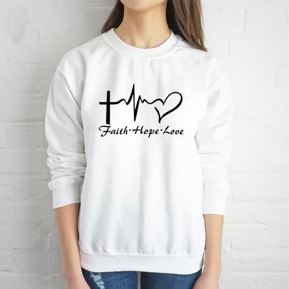 Faith Hope Love Sweatshirt