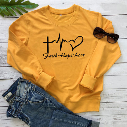 Faith Hope Love Sweatshirt