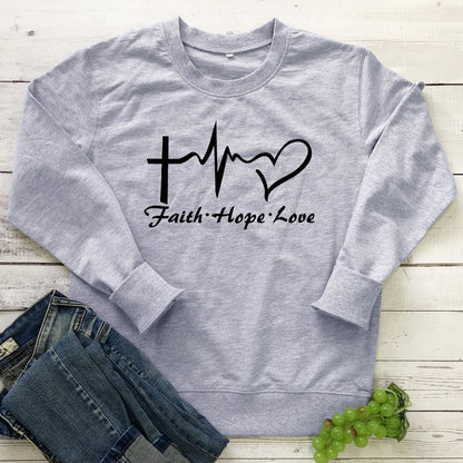 Faith Hope Love Sweatshirt