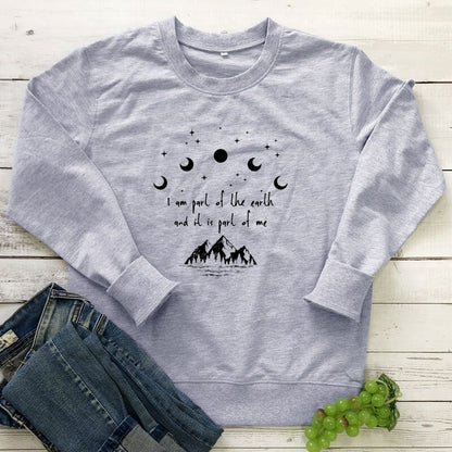 Aesthetic Moon Sweatshirts
