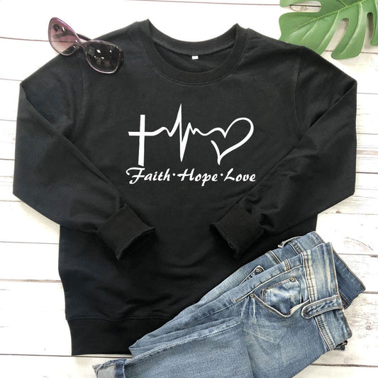 Faith Hope Love Sweatshirt