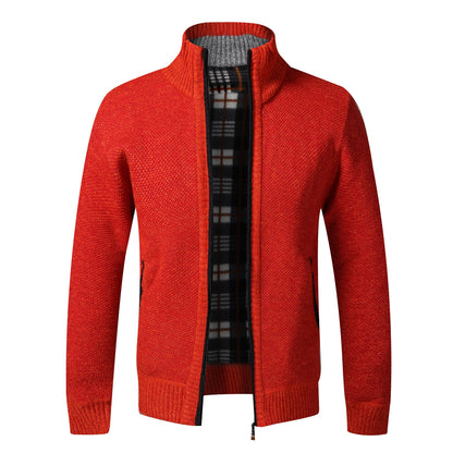 Cardigan Men Jackets