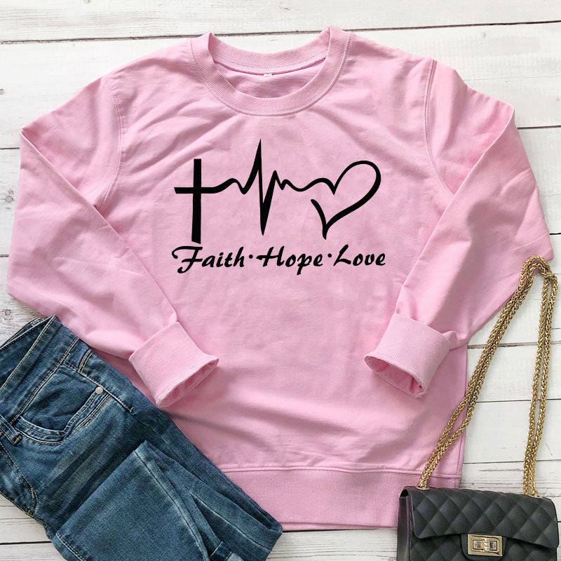 Faith Hope Love Sweatshirt