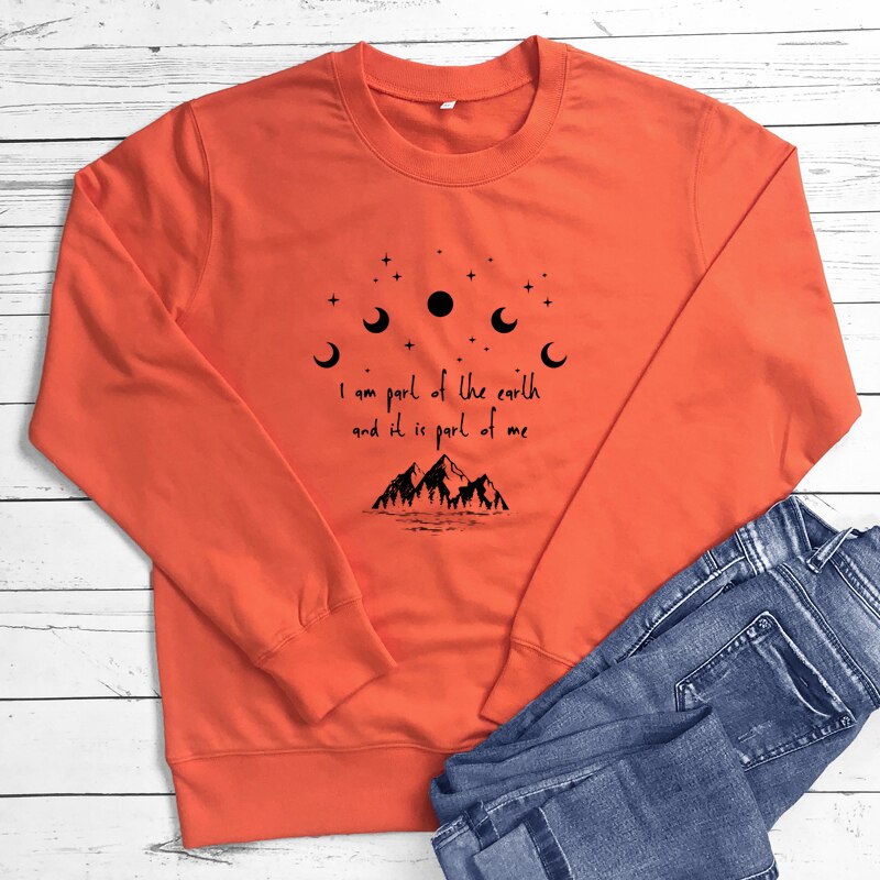 Aesthetic Moon Sweatshirts