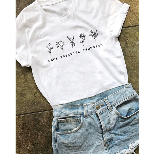 Grow Positive Thoughts T-shirt