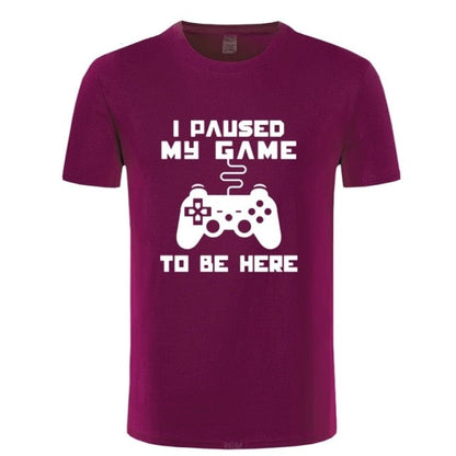 I Paused My Game T-shirt