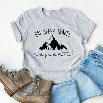 Eat Sleep Travel T-shirt