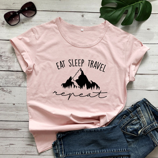 Eat Sleep Travel T-shirt