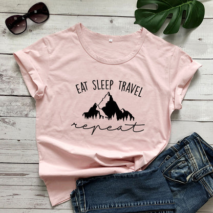 Eat Sleep Travel T-shirt