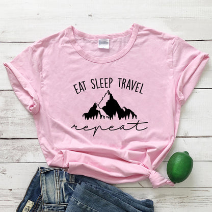 Eat Sleep Travel T-shirt