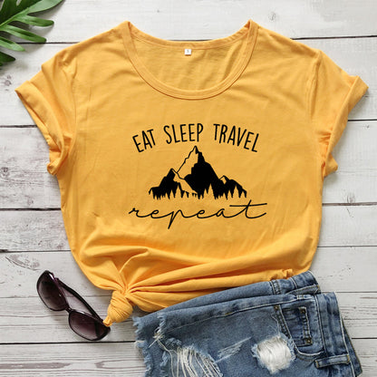 Eat Sleep Travel T-shirt