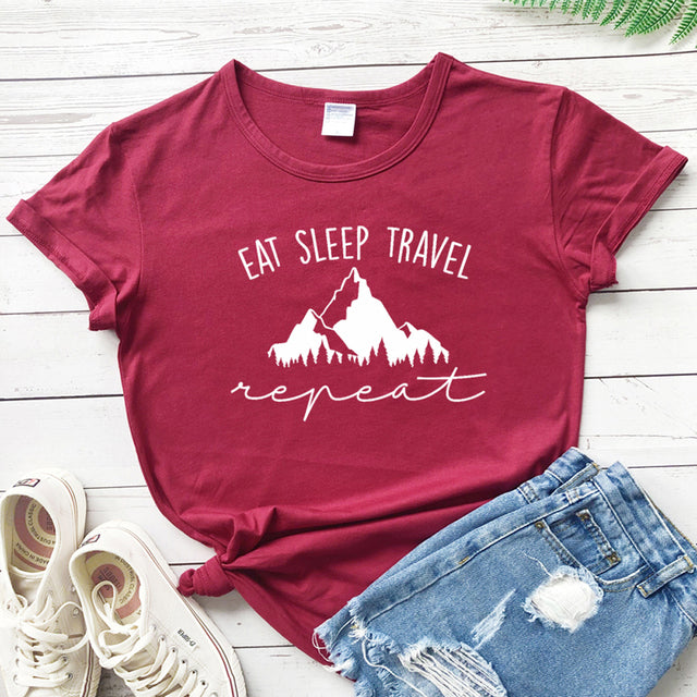 Eat Sleep Travel T-shirt