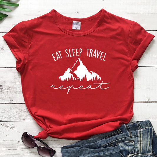 Eat Sleep Travel T-shirt