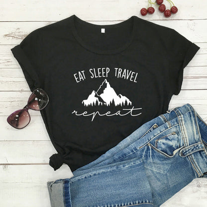 Eat Sleep Travel T-shirt