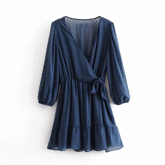Lace Chiffon Dress