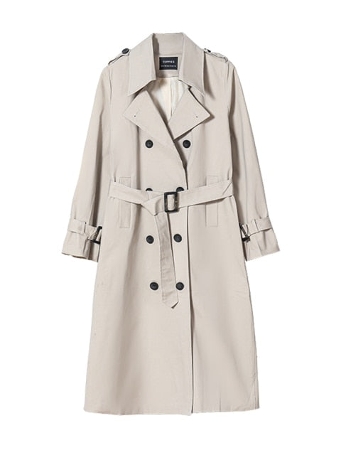 Spring Long Trench Coat