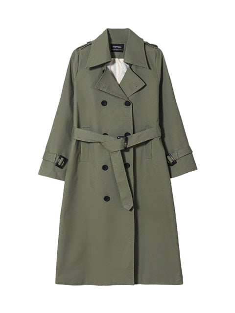 Spring Long Trench Coat