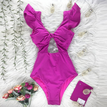 Ruffle  Swimsuit